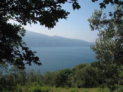 Lago di Garda von oben